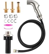 Kitchen Sink Faucet Sprayer Head Attachment Compatible with Moen Faucet Sprayer Replacement, Kitc...