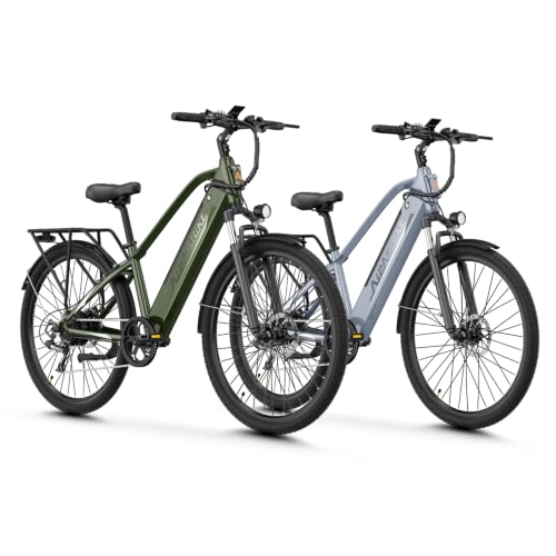 Aipas C1/C2 Electric Bike for Adults, 1100W Peak Motor, 62-Mile Range Ebike image 4