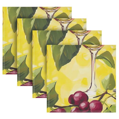 Set de 4 Servilletas de Tela Cuadradas 20x20 pulgadas miniatura 5
