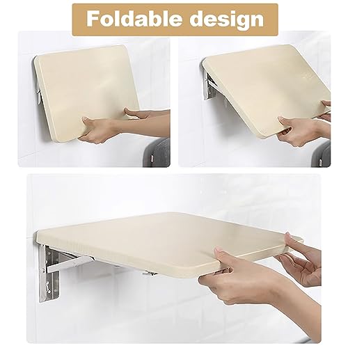 Table murale pliable en bois pour optimiser les petits espaces