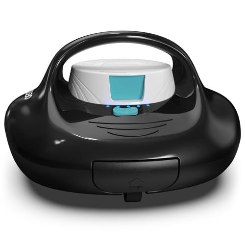 TALOSBO Pleco Se Robot de Piscina, Aspiradora Automática para Piscina de 130 Mins, Carga Rápida en...