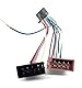 Sound-Way Adapterkabel ISO Autoradio Kompatibel mit Autoradio Radio Kewnood, JVC ab 2017 16 Pin