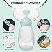 Amplim Deluxe Manual Silicone Breast Pump and No Touch Forehead Thermometer for Babies and Adults | Bundle Pack