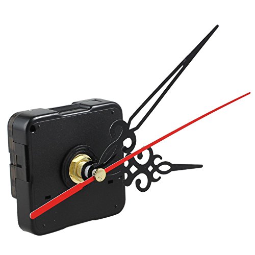 Gaetooely Movimiento de Mecanismo de Reloj de Pared de Cuarzo Moderno Piezas de Repuesto de reparacion Cover