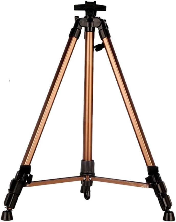 HBJWOV Aluminum Alloy Easel Small Hand-cranked Portable and Height-Adjustable Tripod(C)
