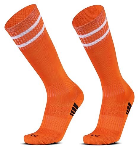 Image of RC. ROYAL CLASS Football Socks -Knee High Unisex, Cushioned Sole, Hi-Performance, Soft & Breathable,Ventilated,Moisture Wicking,Anti-Odour,Football /Soccer Socks For Kids to Adults-Pack of 1 Pair