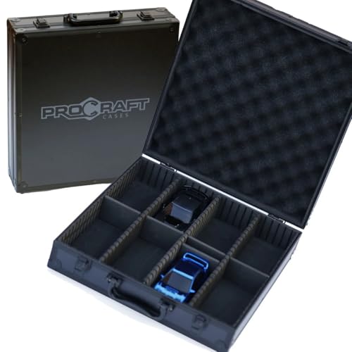 PowerHobby Kyosho Mini-Z Cars Aluminum Carrying Case MiniZ Fits 8 RC Cars