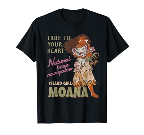 Image of Moana Natural Born Navigator T-Shirt