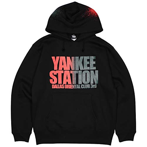 [ハードコアチョコレート] YANKEE STATION ザ・グレート・カブキ プルオーバーパーカー (HOODED)(P-455P-BK) スウェット 新日本 全日本 プロレス 国内正規品 XL ブラックのサムネイル