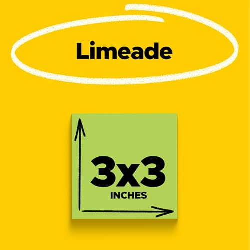 Post-it Super Sticky Notes vert 51x76 mm bloc note repositionnable lot de 5 - 3