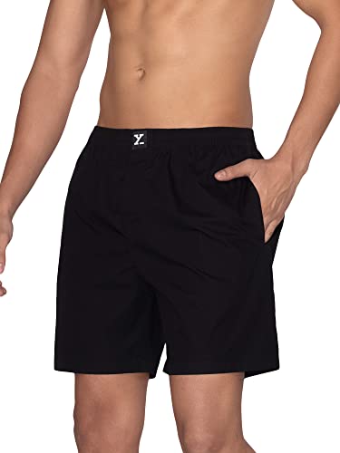 Image of XYXX Men's Surf & Pace Super Combed Cotton Boxer Shorts (Pack of 2)