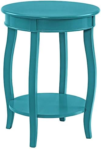 Powell Furniture Powell Teal Round Shelf Table