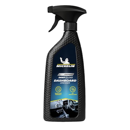 Michelin Dashboard Dresser & Polish 500ml | Restores Shine & Protects Car Dashboards | UV Protection Against Fading & Cracking | Non-Greasy, Anti-Dust Formula | Easy Spray Application