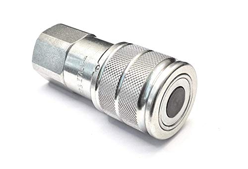 Hydraulic Quick Release Coupling - Female Flat Face 1/2" BSP- ISO 16028 Standard