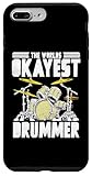 World’s Okayest Drummer Retro Design