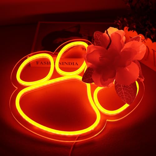 Image of Balanar University Neon Sign for Wall Decor , LED Dimmable University Football Team Neon Light, College Team Logo Neon Light for Man Cave Dormitory Bar Club Birthday Party Garage Decoration12.2*12.7In