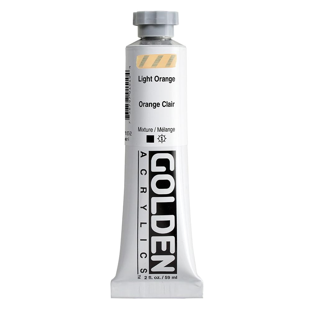 Golden : Heavy Body Acrylic Paint : 60ml : Light Orange IV