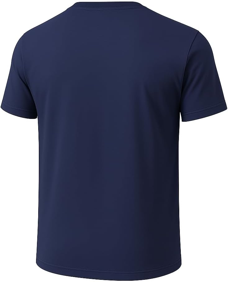 6-Pack Bulk Men’s T-Shirts – Soft Pre-Shrunk Premium Cotton, Short Sleeves, Reinforced Collar, Crew Neck, Casual Fit - Image 4