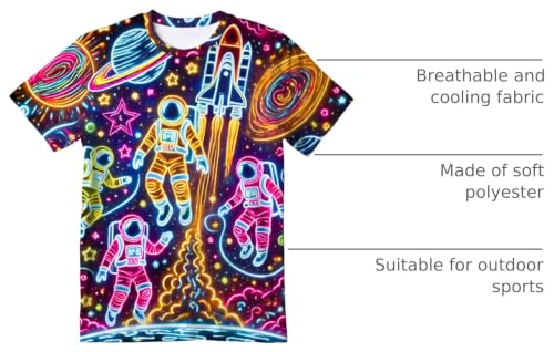 Image of Kids Tie Dye T-Shirt,Children Hippies Senior Tie Dye Tee Tshirt for Boys Girls