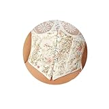 Picture of Asooll Lace up Corset Belts Bustier Floral Printed Wide Underbust Corset Belt Costume Clothing Dress Waist Belts for Women