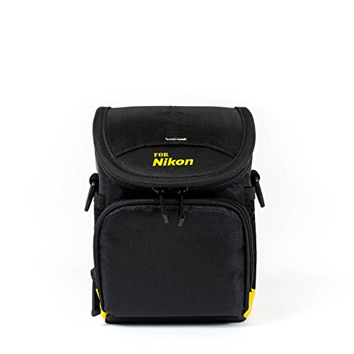 MegaGear ''Ultra Light'' Protective Black Camera RainProof Case Bag for Nikon 1 S1, Nikon 1 J4, Nikon 1 J5, Nikon P7800, Nikon L830, L840, Nikon P530