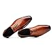 Imagen de Hombres De Zapatos De Vestir Oxford De Cuero Elegante con Cordones Wingtip Brogues Casual De Negocios Formal Derby Zapatos
