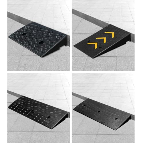 Rampas de Goma Resistente para Bordillo 100x35x12cm miniatura 3