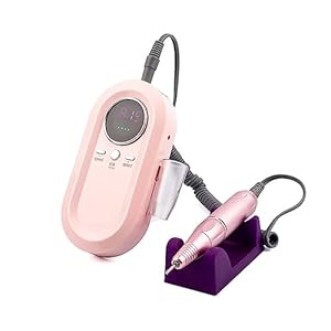 30000 RPM Portable Electric Nail Drill Machine, Manicure Pedicure Tool Set, Nail Polisher Remove Gel Nail Polish Acrylic with Saves More Time and Money.