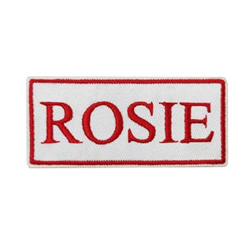 Cute-Patch Rosie The Riveter We can Do it Uniform-Workshirt Embroidered Iron on Patch Cosplay Costume