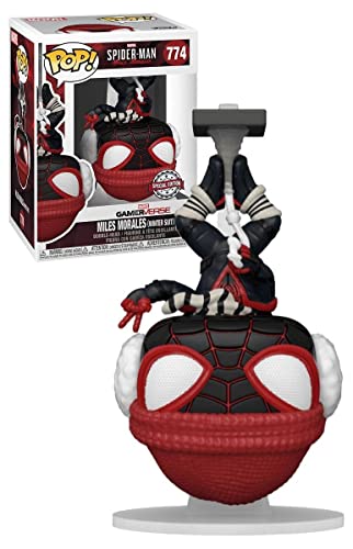 Funko Marvel Spider-Man: Miles Morales Pop! Gamerverse Miles Morales (Winter Suit) Vinyl Bobble-Head Hot Topic Exclusive