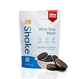 310 Nutrition All-In-One Meal Replacement Shake – Plant-Based Protein, Superfood Blend & Fiber – Natural Sweeteners – Keto & Paleo Friendly – 28 Servings, Cookies N Cream Flavor