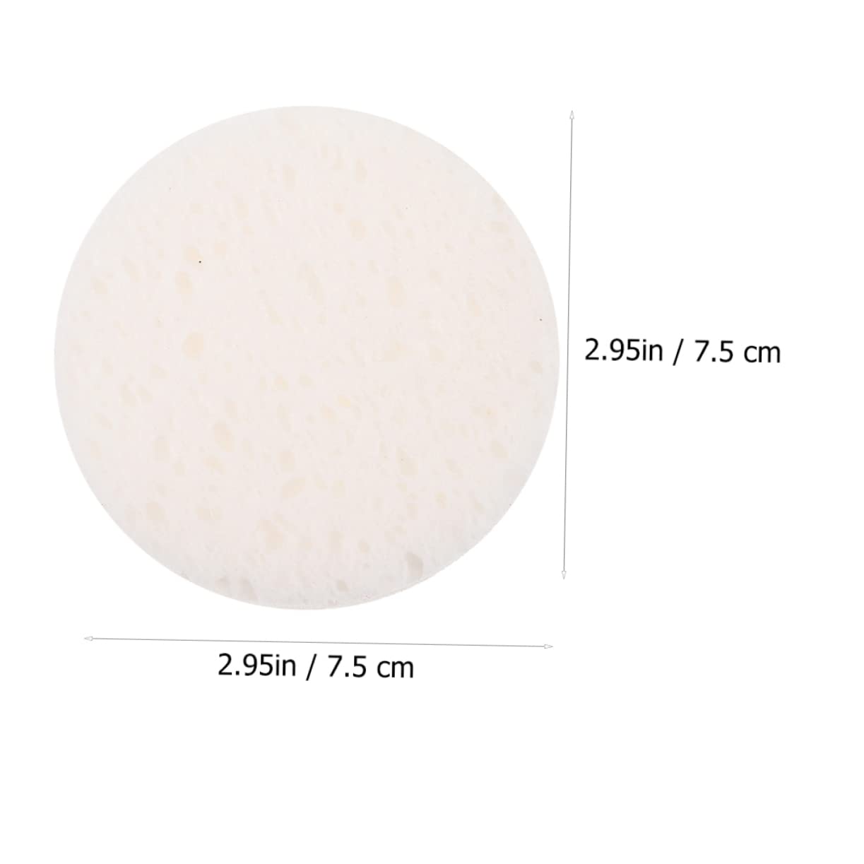 PartyKindom Convenient Cosmetics 40 Pack Makeup Gentle Face Cleaning Small Portable for Travel Home