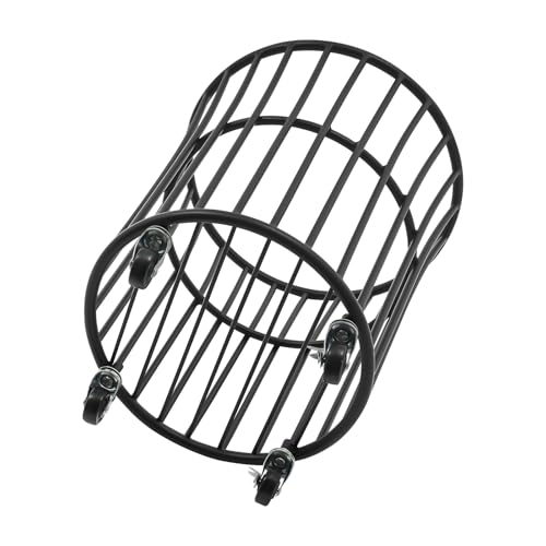 Image of Wire Metal Rolling Laundry Basket On Wheel,Wire Laundry Basket Storage Cart