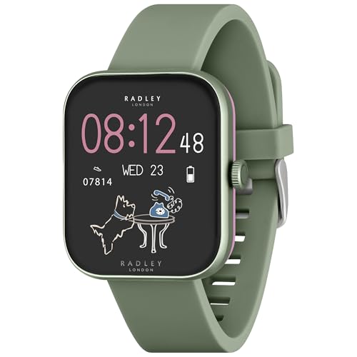 RADLEY Series 32 Smartwatch für Damen mit Bluetooth-Anruf, Gesundheits-Fitness-Tracker, 1,8 Zoll, Herzfrequenz, Schlaf-T...