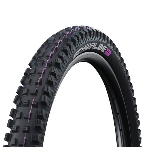 Schwalbe - Magic Mary Downhill and Enduro Tubeless Folding Bike Tire | 27.5 x 2.4 | Evolution Line, Super Gravity, Addix Ultra Soft | Black