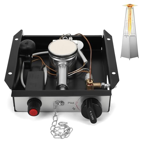 Kit de calefacción de gas, módulo de quemador de propano de repuesto para calentador de tubo de vidrio, caja de control de aire, regulador de calentador de succión, estufa de montaje externo (4