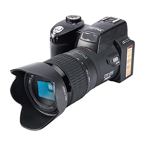 macchina fotografica Zoom ottico 24X Fotocamera digitale HD D7100 Messa a fuoco automatica Videocamera DSLR professionale Tre obiettivi per esterni Camera Size: Standar 33 mega pixel