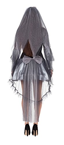 Bristol Novelty AC761 Costume da Sposa Oscura