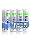 EBL AA Lithium Batterien 3700mAh 1.5V - Mit längster Laufzeit - Hochleistungs AA Batterien für alle Geräte - 8er Pack (Nicht-Akku)