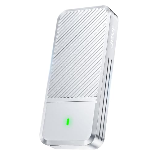 JEYI SSD Enclosure for MacBook 2013-2017, USB-C 3.2 20Gbps External SSD Case, Aluminum Alloy Cooling, Compatible with MacBook Air/Pro 12+16 Pin SSD (SSD Not Included)