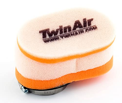 Filtre à air double étage Twin Air 150502 ovale en mousse avec serrage collier