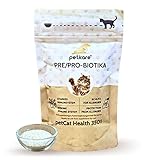 Peticare Katzen Präbiotika & Probiotika | 2 in 1 | Immunsystem stärken, Darmsanierung, Darmflora aufbauen | lindert Allergie-Anfälligkeit & Juckreiz | natürliche Futterergänzung - petCat Health 3501