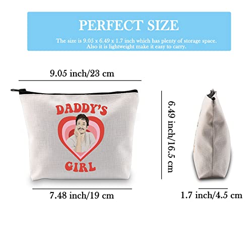 Daddy Pedro Gift Tribute Celebrity Gift Gamer Gift Daddy’s Girl Zipper Pouch Makeup Bag Funny Gift for Her (Daddy’s Girl Bag EU) - Image 2
