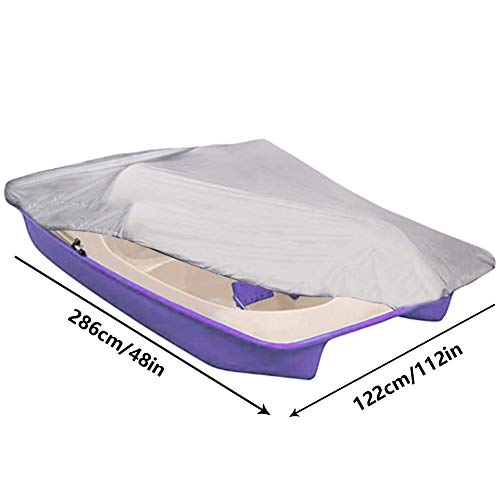 image for KOET Pedal Boat Cover, Heavy Duty Oxford Waterproof Fabric Boat Protec