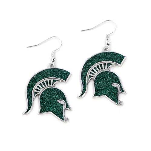 Boucles d'oreilles scintillantes NCAA femme aminco bijou sport universitaire