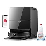 roborock Saros 10R Robot Vacuum and Mop with Official Floor Cleaning Solution