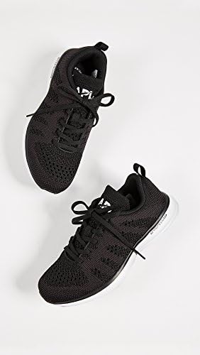 APL: Athletic Propulsion Labs Women's Techloom Pro Sneaker, Black/White/Black, 10.5 | Image 4