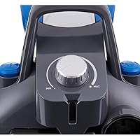 Amazon Basics Leistungsstarker Beutelloser Staubsauger, inklusive Staub- und Fugendüse, Schwarz und Blau – Ansicht 5