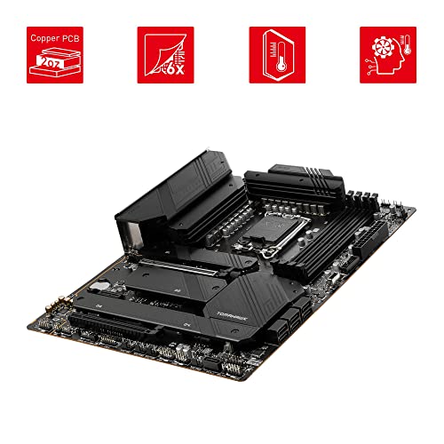 MAG Z790 TOMAHAWK WIFI DDR4 Scheda madre, ATX - Supporta processori Intel 12th e 13th Gen Core, LGA 1700 - 90A SPS VRM, DDR4 Memory Boost 5333+MHz/OC, PCIe 5.0 e 4.0 x16, 4 x M.2 Gen4, Wi-Fi 6E - Scheda madre - Immagine 3