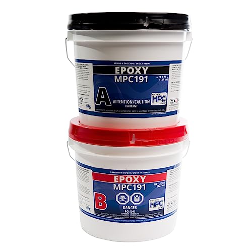 MPC-191 Epoxy Resin Kit, Countertop Epoxy Kit for Versatile Use,Clear
